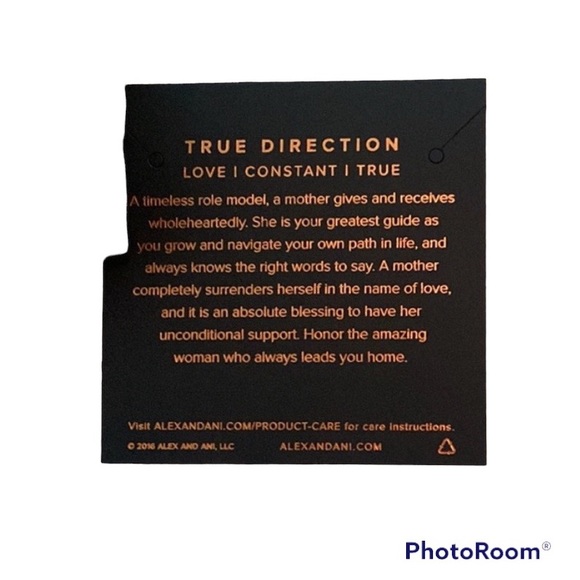 Alex And Ani True Direction Bangle Bracelet Heart Compass Silver Tone Adjustable - Picture 3 of 7